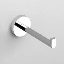 Clou Flat porte-rouleau chromé sans couvercle