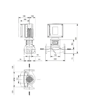 Grundfos In-line pompe TPE3 50-200 S-A-F-A-BQQE-HYC