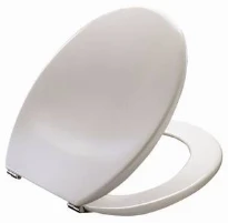 Pressalit Objecta siège des toilettes - blanc antibacterieel - scharnier BA1 inox