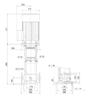 GRUNDFOS CR32-5-2 A-F-A-E-HQQE 3x400/690 50 HZ
