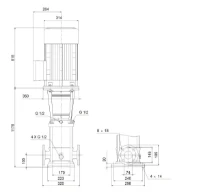 GRUNDFOS CR32-9 A-F-A-E-HQQE 3x400/690 50 HZ