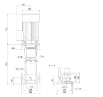 GRUNDFOS CRN32-2 A-F-A-E-HQQE 3x400D 50 HZ