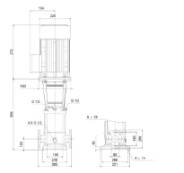 GRUNDFOS CR45-1 A-F-A-E-HQQE 3x400D 50 HZ
