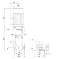 GRUNDFOS CRN45-1-1 A-F-A-E-HQQE 3x400D 50 HZ