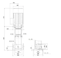 GRUNDFOS CRN45-2 A-F-A-E-HQQE 3x400/690 50 HZ