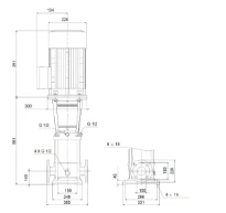 GRUNDFOS CR64-1 A-F-A-E-HQQE 3x400D 50 HZ