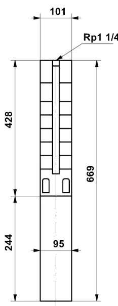 Grundfos pompe immergée SP2A-13 0.55 kW - 3x400V