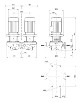 Grundfos In-line pompe TPD 80-270/4 A-F-A-BQQE-MW3