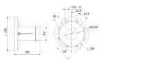 GRUNDFOS Adapter R3 DN 100 PN40 EN 1.4308