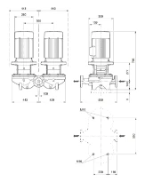 Grundfos In-line pompe TPD 100-170/4 A-F-A-BQQE-LW3