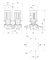 Grundfos In-line pompe TPD 100-250/4 A-F-A-BQQE-NW3