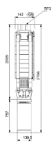 GRUNDFOS SP30-18 Rp3 6"3X380-415/50 18.5kW