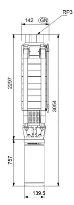 GRUNDFOS SP30-21 Rp3 6"3X380-415/50 18.5kW