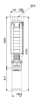 GRUNDFOS SP30-23 Rp3 6"3X380-415/50 22kW