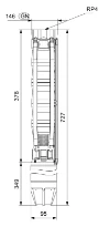 GRUNDFOS SP60- 1A Rp4 4"3X380-415/50 1.5kW