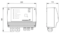 GRUNDFOS CU 300 control unit cpl.  English