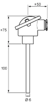 GRUNDFOS Temperature transmitter TTA (-25)25