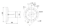 GRUNDFOS Adapter R5 DN 100 PN40 EN 1.4308