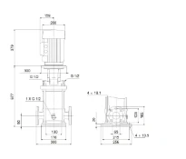 GRUNDFOS CR20-7 A-F-A-E-HQQE 3x400/690 50 HZ