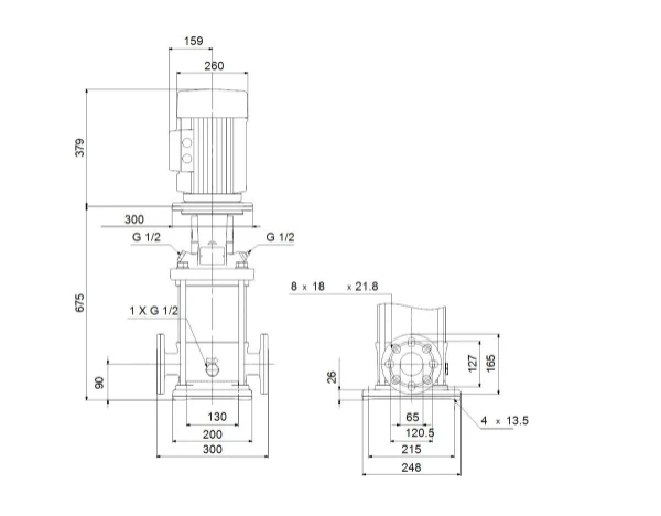 GRUNDFOS CRI20-7 A-FGJ-A-E-HQQE 3x400/690 50 HZ
