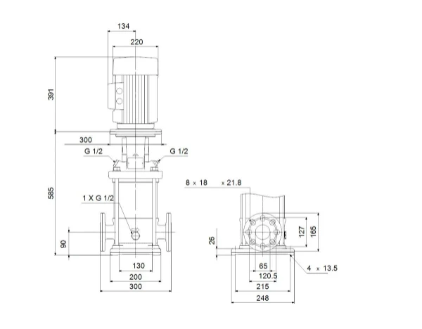 GRUNDFOS CRN20-5 A-FGJ-A-E-HQQE 3x400D 50 HZ