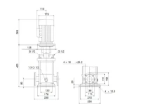 GRUNDFOS CR10-4 A-FJ-A-E-HQQE 3x230/400 50 HZ