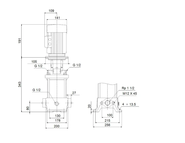 GRUNDFOS CR10-1 A-A-A-E-HQQE 3x230/400 50 HZ