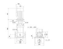 GRUNDFOS CRI10-1 A-FGJ-A-E-HQQE 3x230/400 50 HZ