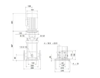 GRUNDFOS CRI10-3 A-FGJ-A-E-HQQE 3x230/400 50 HZ