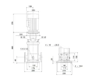 GRUNDFOS CR10-18 A-FJ-A-E-HQQE 3x400/690 50 HZ