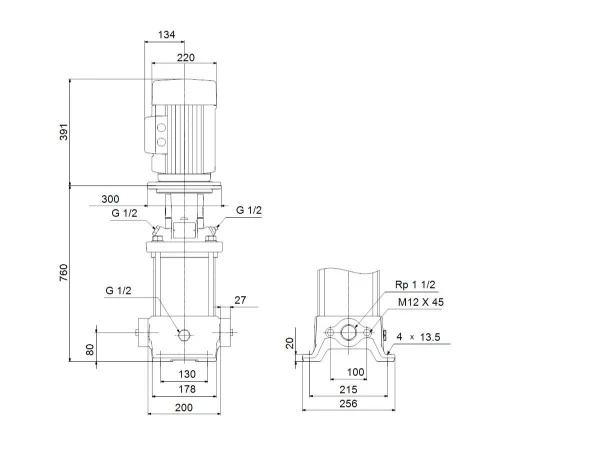 GRUNDFOS CR10-14 A-A-A-E-HQQE 3x400D 50 HZ