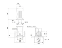 GRUNDFOS CRI10-8 A-FGJ-A-E-HQQE 3x400D 50 HZ