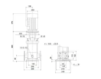 GRUNDFOS CRI10-18 A-FGJ-A-E-HQQE 3x400/690 50 HZ