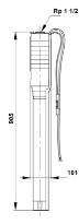 GRUNDFOS SQF 5A-7 Rp 1 1/2 cpl.