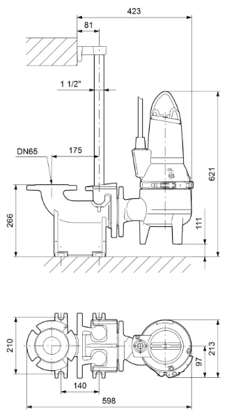 GRUNDFOS SLV.65.65.11.2.1.502