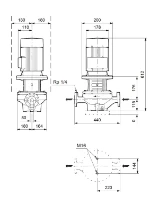 Grundfos In-line pompe TP 80-90/4 A-F-A-BQQE-HW3