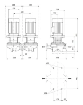 Grundfos In-line pompe TPD 80-70/4 A-F-A-BQQE-GW3