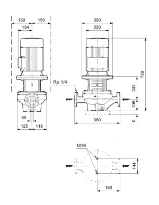 Grundfos In-line pompe TP 80-240/2 A-F-A-BQQE-LW1