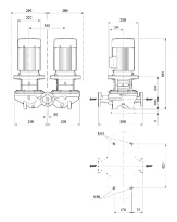 Grundfos In-line pompe TPD 80-210/2 A-F-A-BQQE-KW1