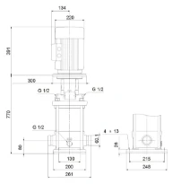 GRUNDFOS CRN10-14 A-P-A-E-HQQE 3x400D 50 HZ