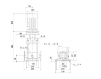 GRUNDFOS CRI15-5 A-FGJ-A-E-HQQE 3x400D 50 HZ