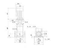 GRUNDFOS CRI15-10 A-FGJ-A-E-HQQE 3x400/690 50 HZ