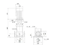 GRUNDFOS CRI15-14 A-FGJ-A-E-HQQE 3x400/690 50 HZ