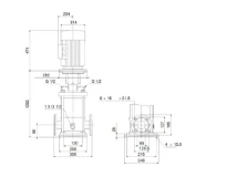 GRUNDFOS CRI15-17 A-FGJ-A-E-HQQE 3x400/690 50 HZ