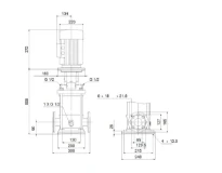 GRUNDFOS CRN15-4 A-FGJ-A-E-HQQE 3x400D 50 HZ
