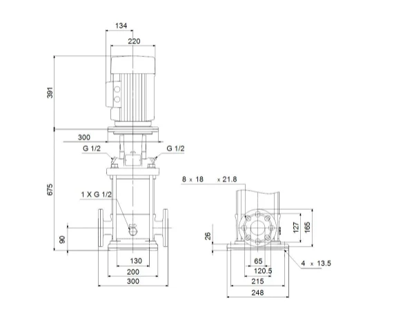 GRUNDFOS CRN15-7 A-FGJ-A-E-HQQE 3x400D 50 HZ