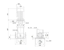 GRUNDFOS CRN15-12 A-FGJ-A-E-HQQE 3x400/690 50 HZ
