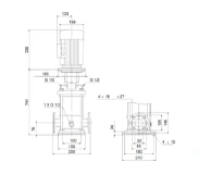 GRUNDFOS CRN5-18 A-FGJ-A-E-HQQE 3x400D 50HZ