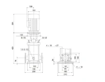GRUNDFOS CRI5-7 A-FGJ-A-E-HQQE 3x230/400 50HZ