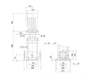 GRUNDFOS CRI5-10 A-FGJ-A-E-HQQE 3x230/400 50HZ